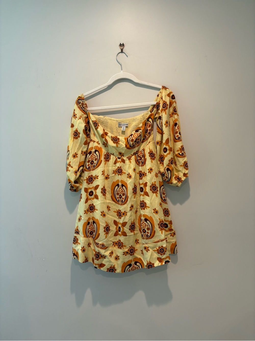 Urban Outfitters Caterina Off Shoulder Mini Dress - Picture 5 of 10